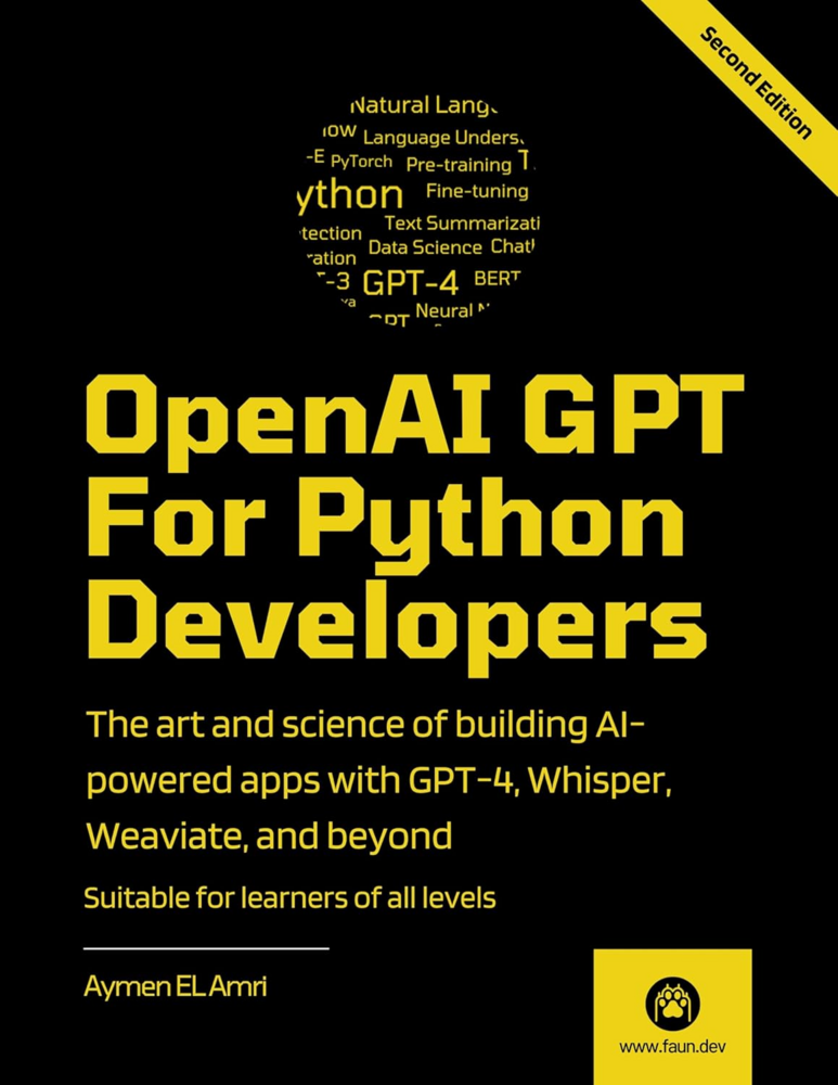 OpenAI GPT For Python Developers - 2nd Edition - book cover