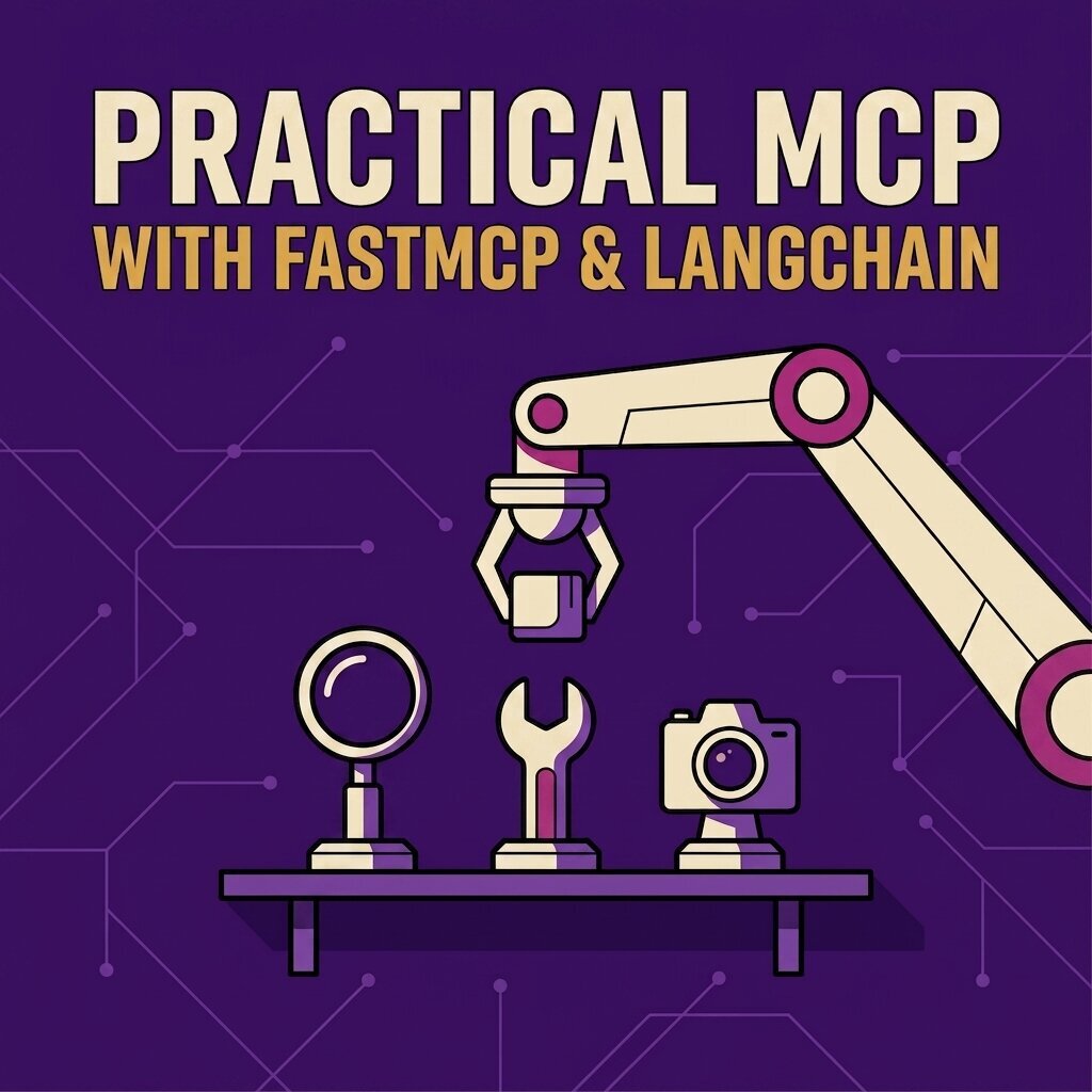 Practical MCP with FastMCP & LangChain - book cover