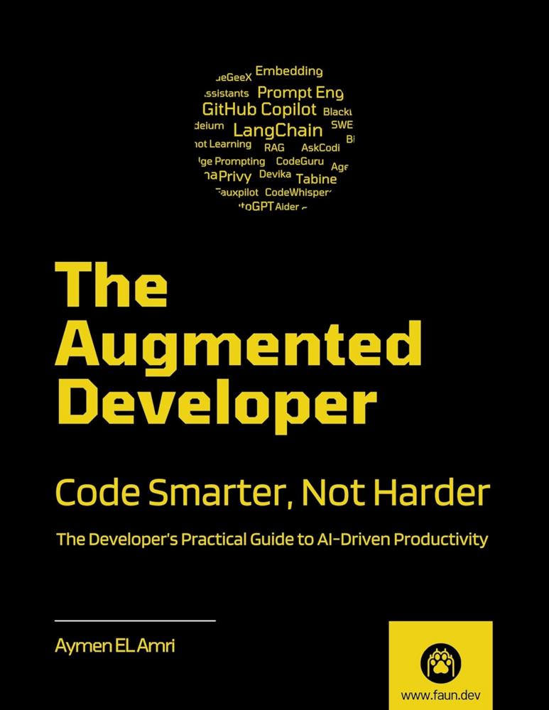 The Augmented Developer - book cover